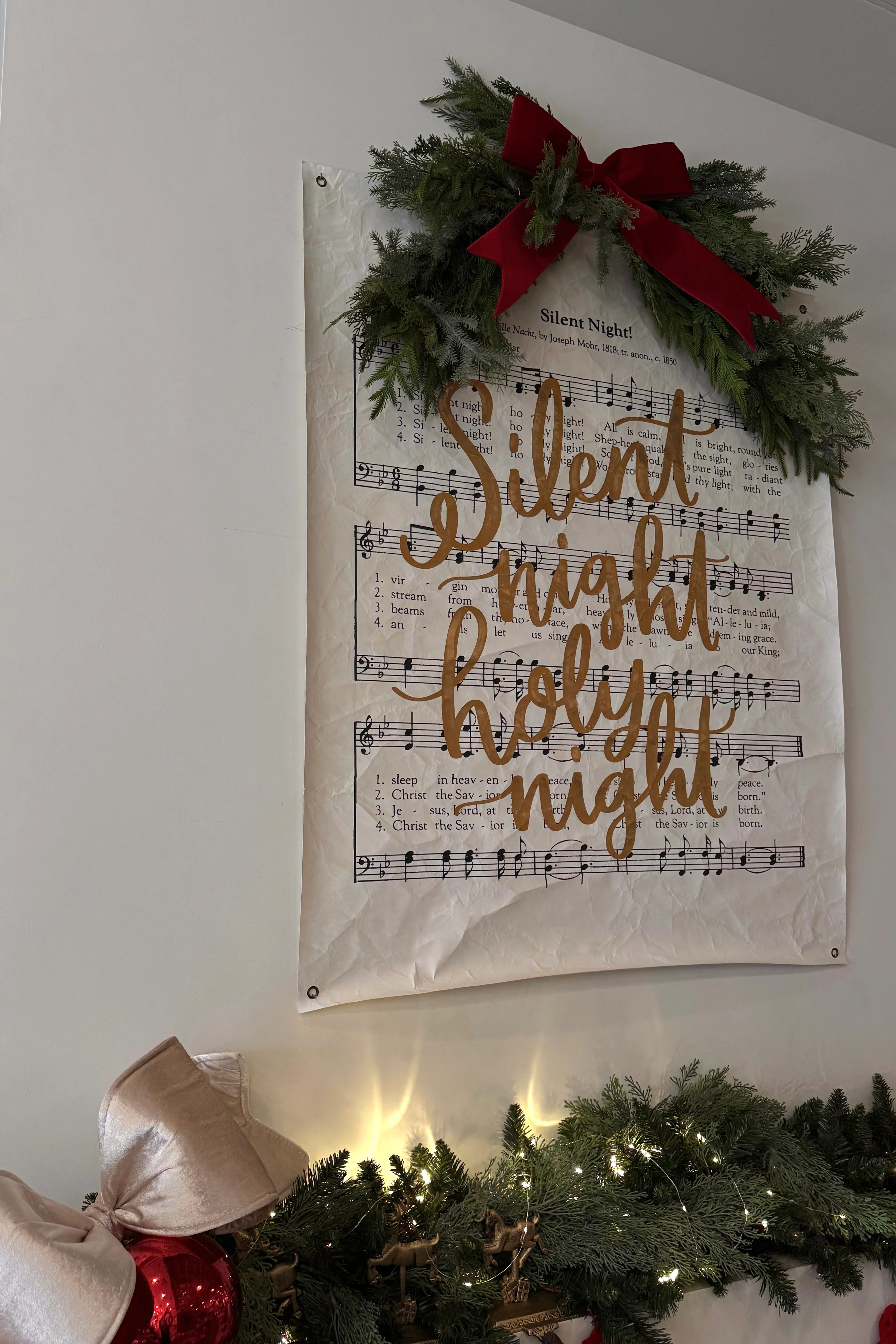 Silent Night Paper Art | THELIFESTYLEDCO