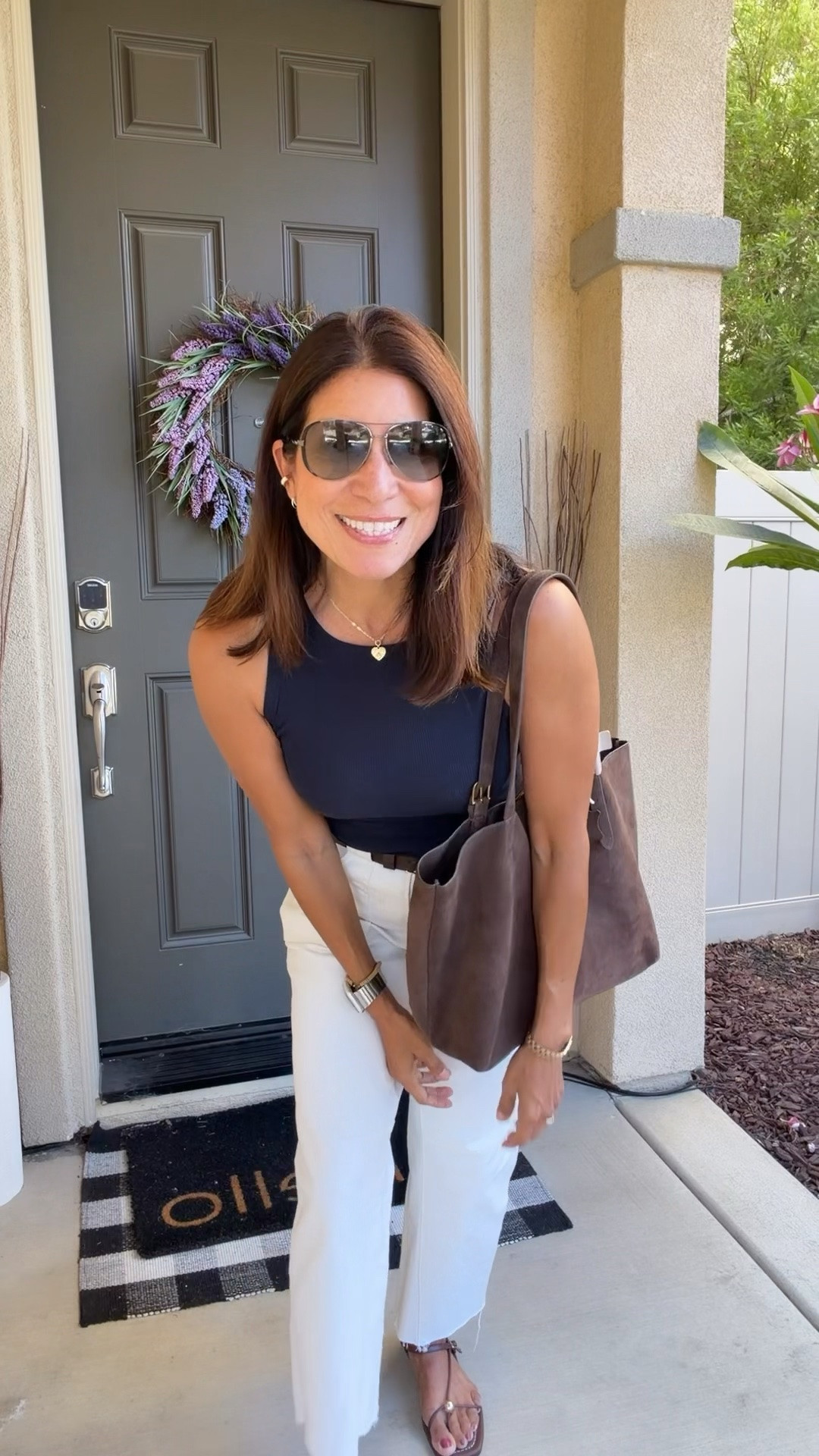 I wanted to wear a regular outfit today because the heat calmed down. 

@Walmart jeans size 0
Tank small 
Sandals tts

#LTKootd #LTKmomlife #LTKSeasonal