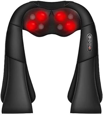 Back Massager, Neck and Shoulder Electric Shiatsu Massage with Heat - Deep Tissue 3D Kneading to ... | Amazon (UK)