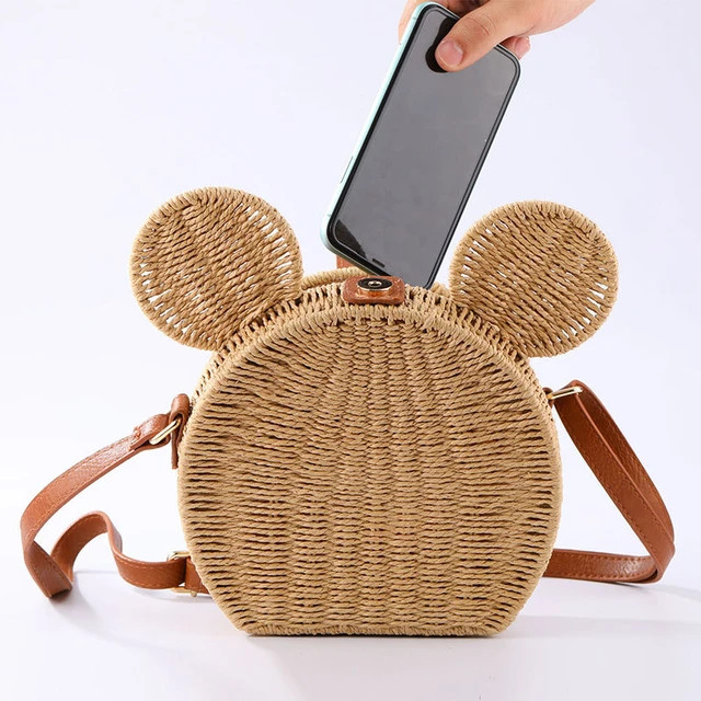Women's Designer 2022 New Straw Fancy Bags Cute Handbag Rattan Travel Leisure Vacation Small Roun... | AliExpress (US)