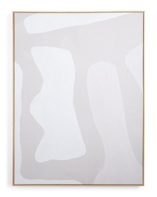 30x40 Taza Natural Framed Canvas 30 | TJ Maxx