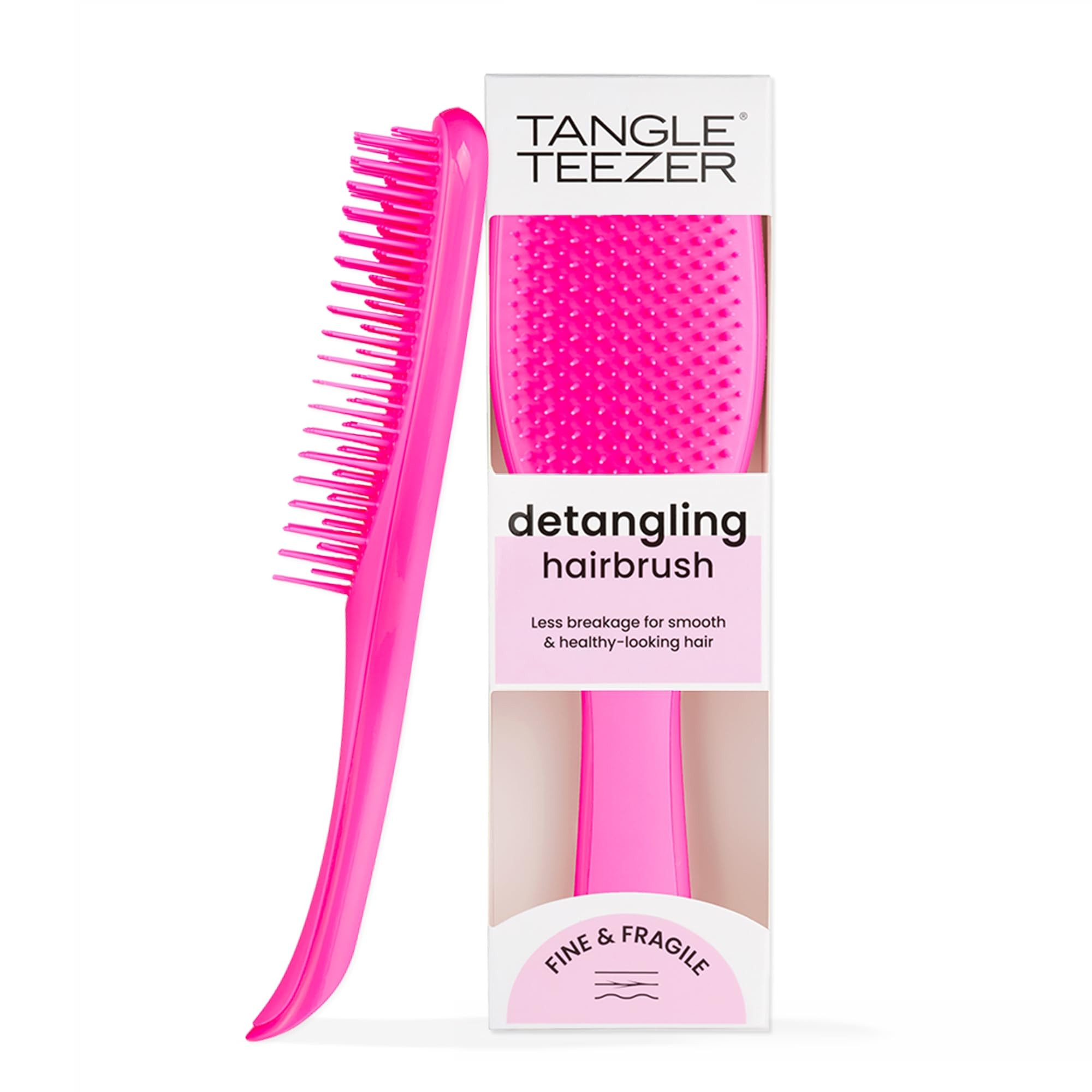 Tangle Teezer Ultimate Detangler Brush, Dry & Wet Hair Brush, Reduces Breakage for Color-Treated,... | Amazon (US)