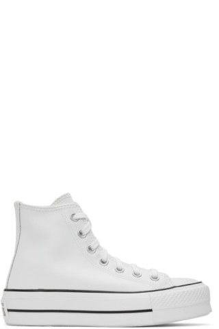 Converse - White Chuck Taylor All Star Lift Hi Sneakers | SSENSE