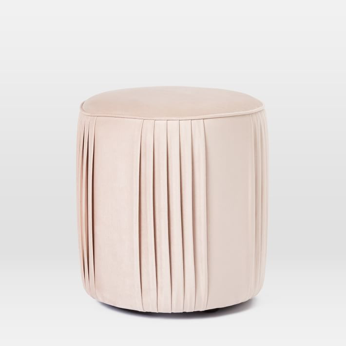 Roar & Rabbit™ Pleated Ottoman | West Elm (US)