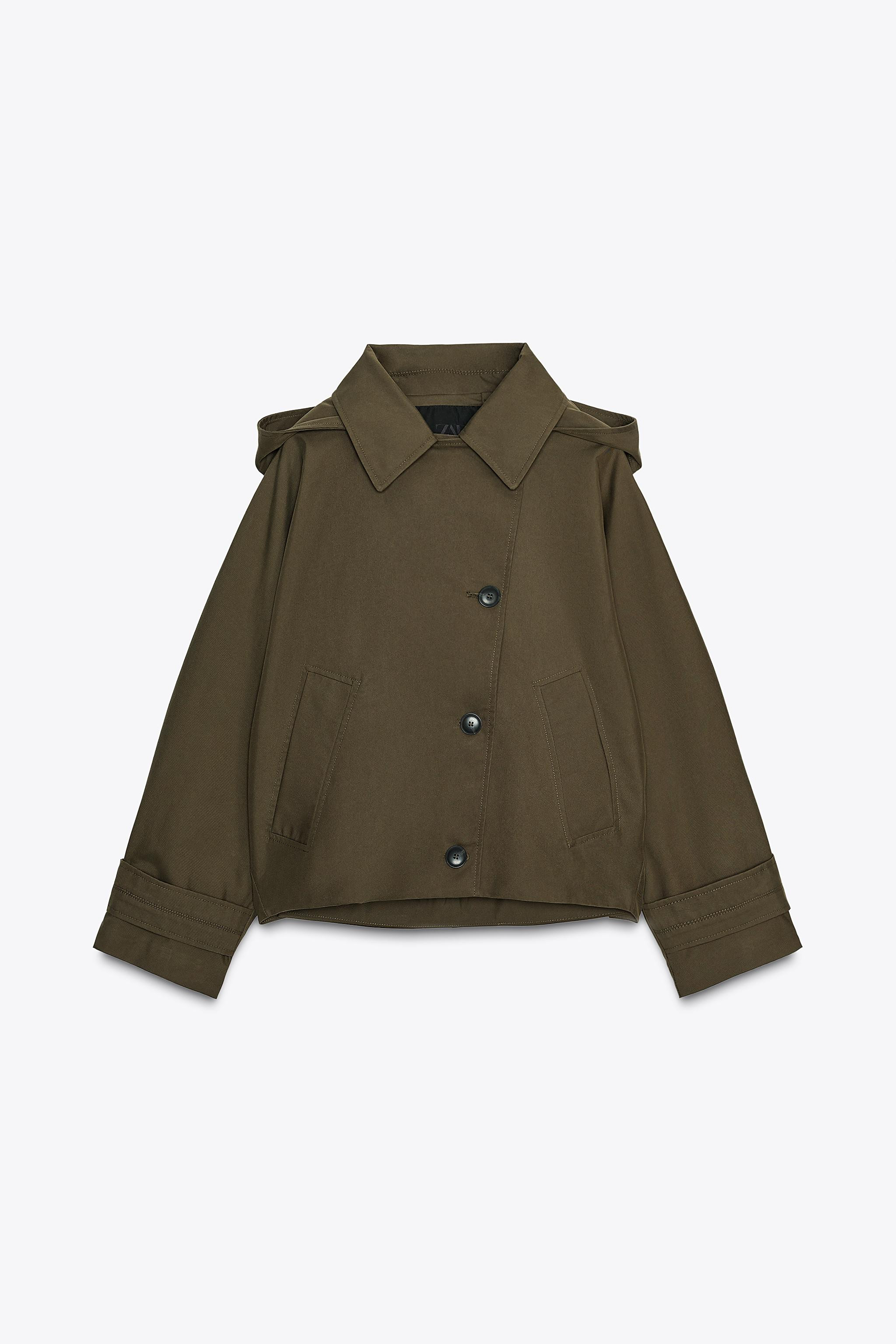 ZW COLLECTION WATER-REPELLENT TRENCH COAT | Zara UK