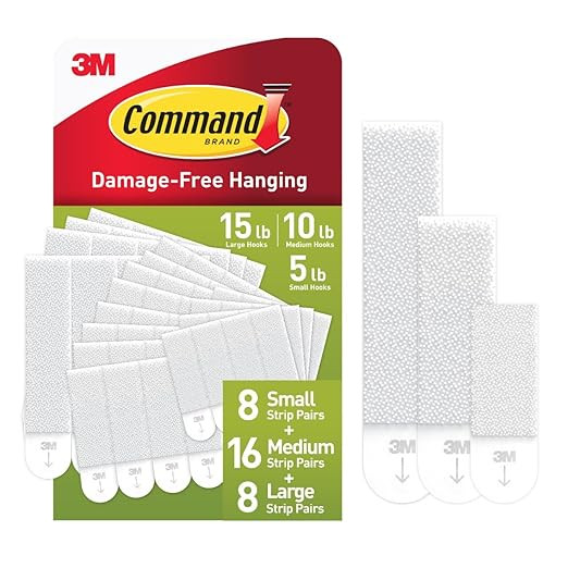 Command 15, 10 & 5 lb Assorted Picture Hanging Strips, 32 Pairs (64 Strips) | Amazon (US)