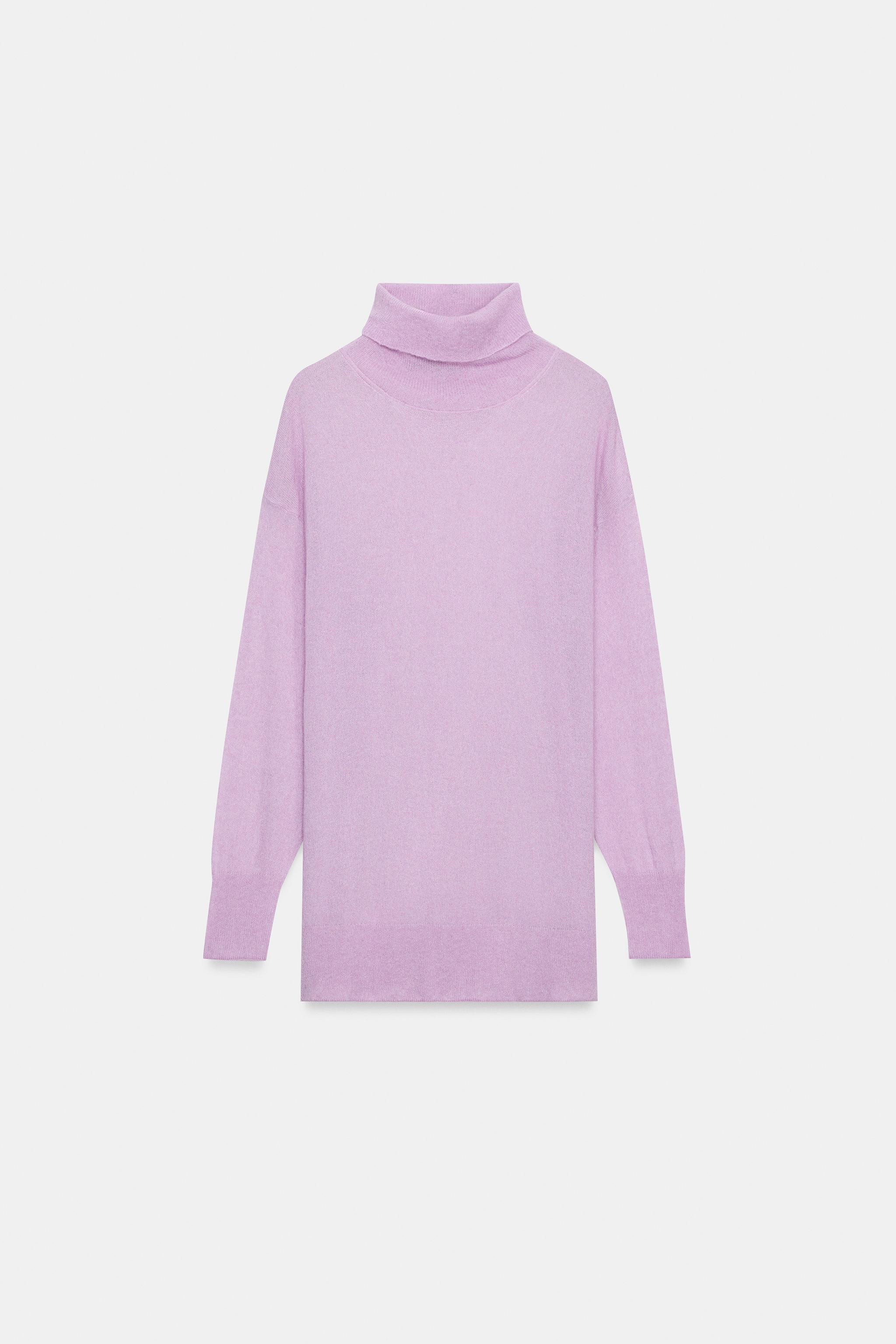 WOOL HIGH-NECK JUMPER | Zara US