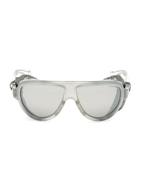 57MM Clear Shield Sunglasses | Saks Fifth Avenue