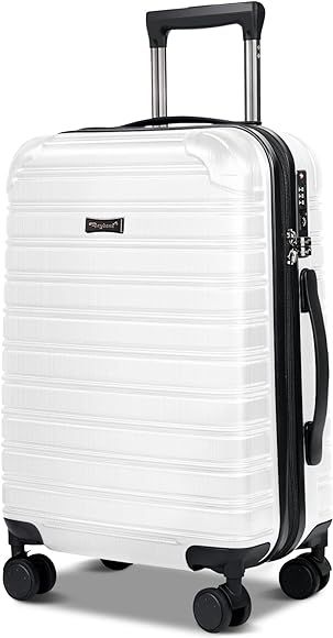 Feybaul Luggage Suitcase PC+ABS with TSA Lock Expandable Hardshell Carry On Luggage with Spinner ... | Amazon (US)