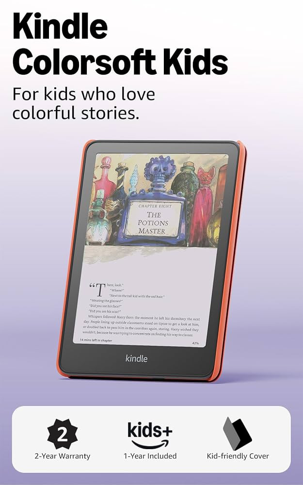 Amazon Kindle Colorsoft Kids 16 GB (newest model) \u2013 Lightweight, compact, and designed for r... | Amazon (US)