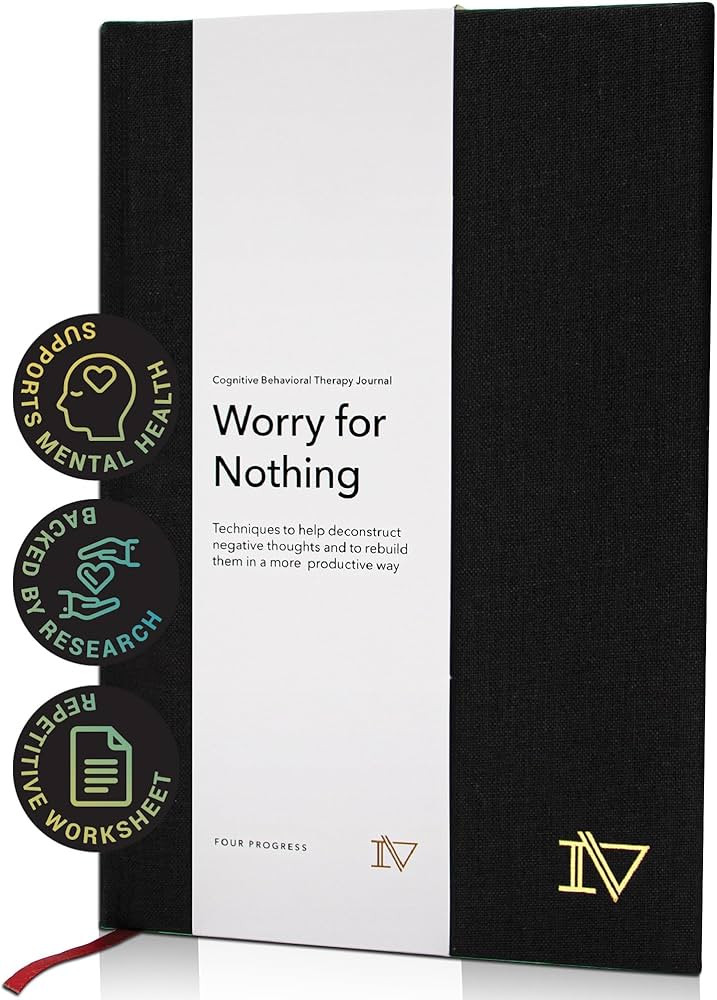 Worry for Nothing: Guided Anxiety Journal, Cognitive Behavioral Therapy Mental Health Journal, An... | Amazon (US)