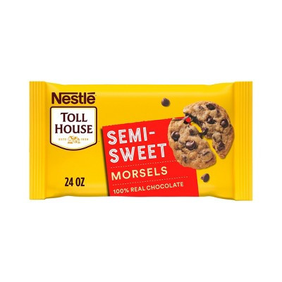 Nestle Toll House Semi-Sweet Chocolate Chips for Cookie Baking - 24oz | Target