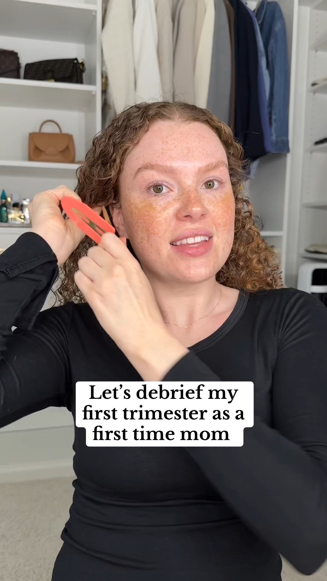 Charlotte Tilbury Glow Tint in 1.5
Contour stick in Biscuit 
Skin Enhancer in light medium
Setting powder in 1 fair
Patrick Ta blush in Not Too Much
Kosas blush in Dreamland
Hourglass blush in Luminous Flush
Huda Beauty lip contour in Honey Beige 
Kosas gloss in Unzipped 
