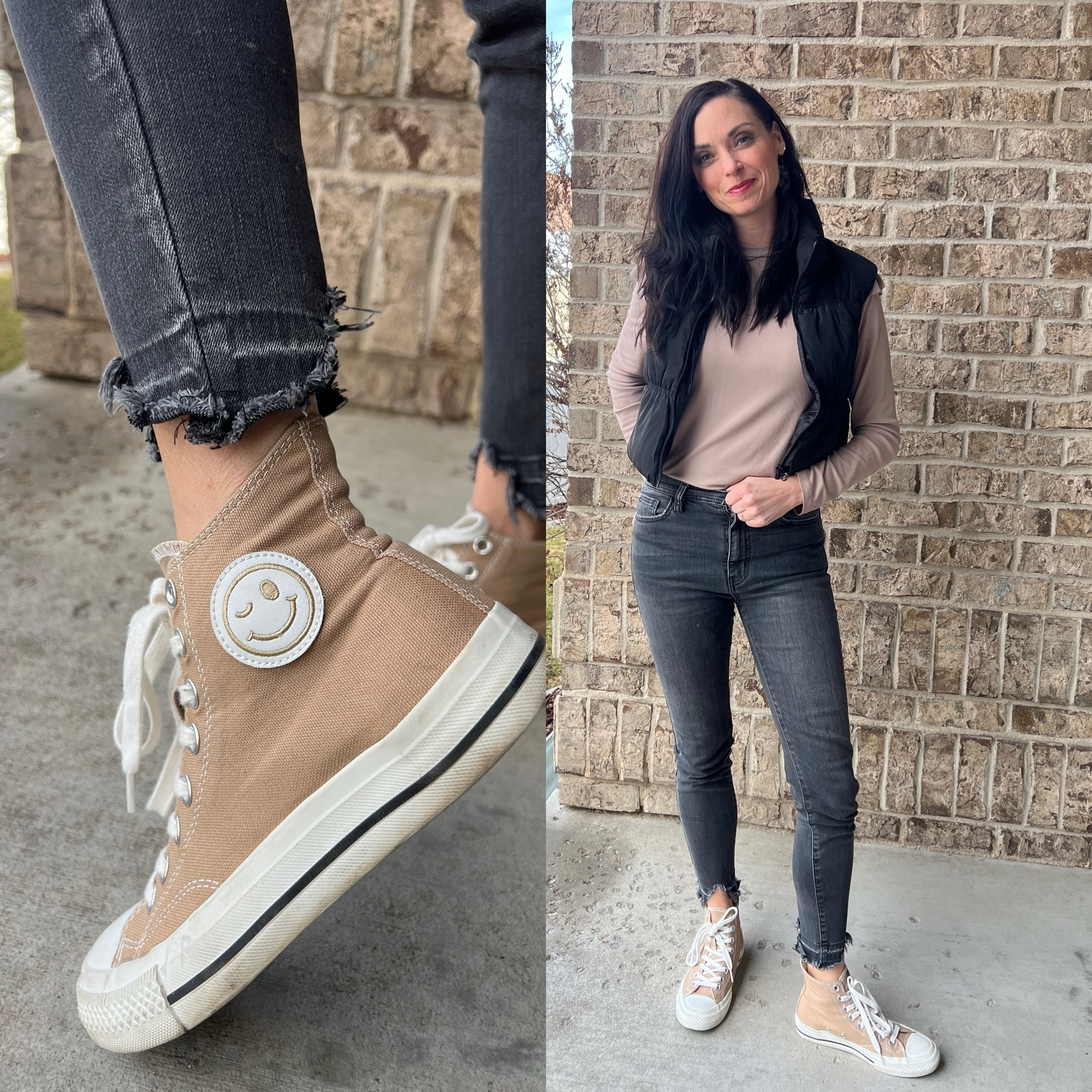 Smiles in taupe 😊

#LTKfindsunder50 #LTKstyletip #LTKshoecrush