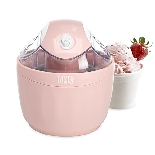 Tasty Mini Ice Cream Maker, Make Ice Cream, Sorbet, Frozen Yogurt, Gelato, Desserts, Quick Results, Pink | Amazon (US)