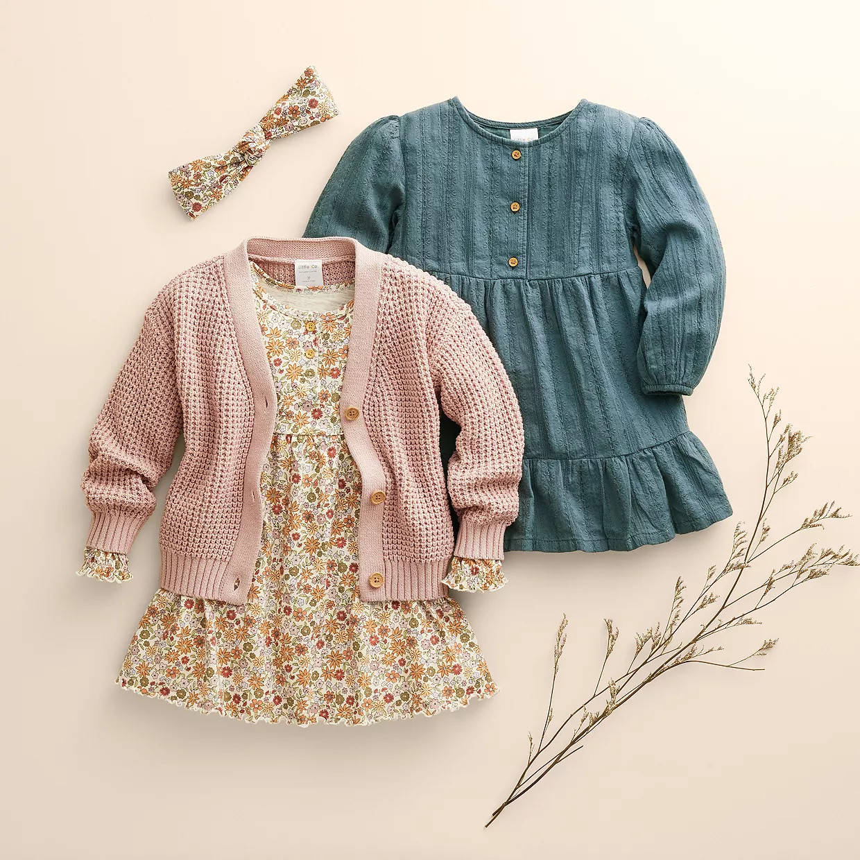 Girls 4-12 Little Co. by Lauren Conrad Organic Henley Dress | Kohl's