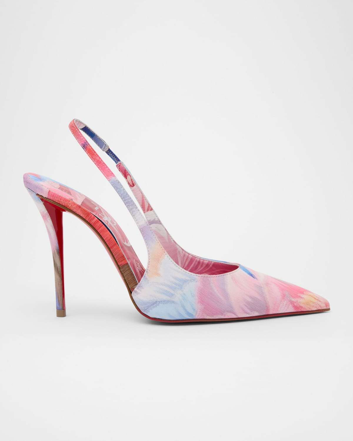 100mm Miss Z Floral Slingback Pumps | Neiman Marcus
