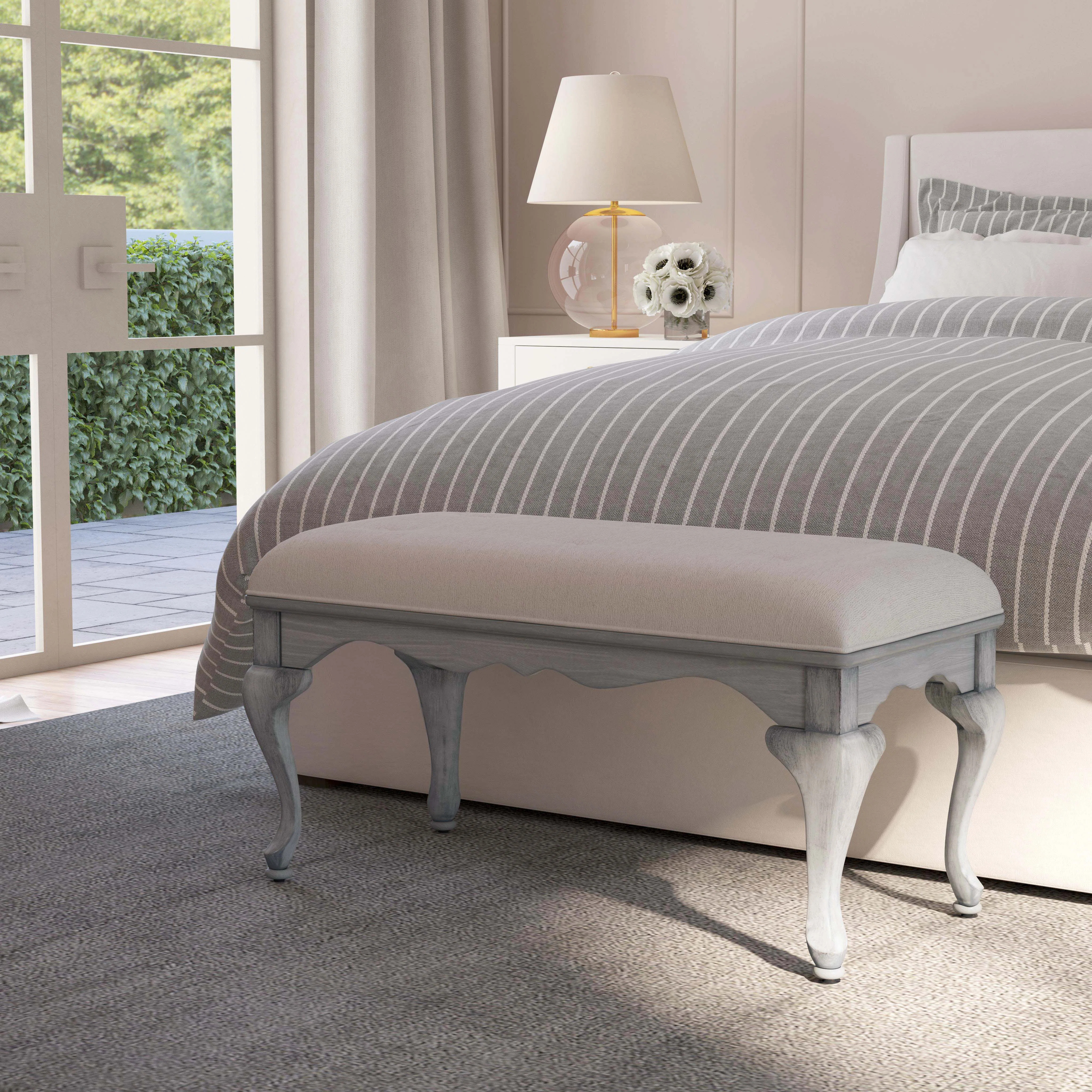 Lark Manor\u2122 Alahni Upholstered Bench & Reviews | Wayfair | Wayfair North America
