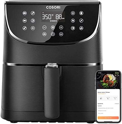 COSORI Smart WiFi Air Fryer(100 Recipes), 13 Cooking Functions, Keep Warm & Preheat & Shake Remin... | Amazon (US)