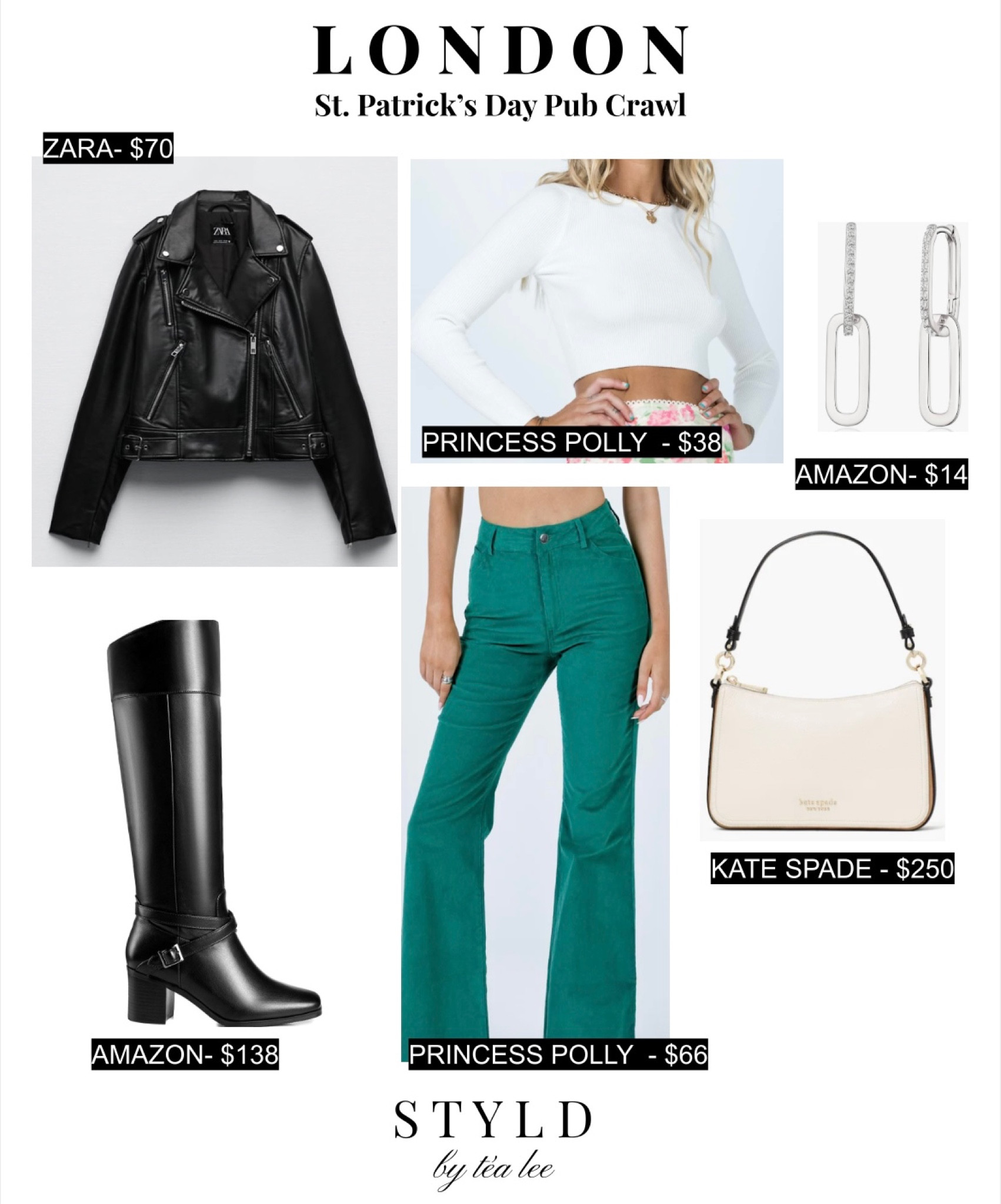 Happy St. Patrick’s Day! 🍀🍀🍀

As soon as we landed in London on St. Patty’s Day, we started the celebration with a Pub Crawl! 🍻

Green corduroy pants + white long sleeve sweater kept me warm during the cold London March weather! These Amazon boots were made for walking + kept me going all night! Will definitely be coming back to London for St. Patty’s Day again soon!! 🇬🇧

#LTKeurope #LTKunder100 #LTKSeasonal