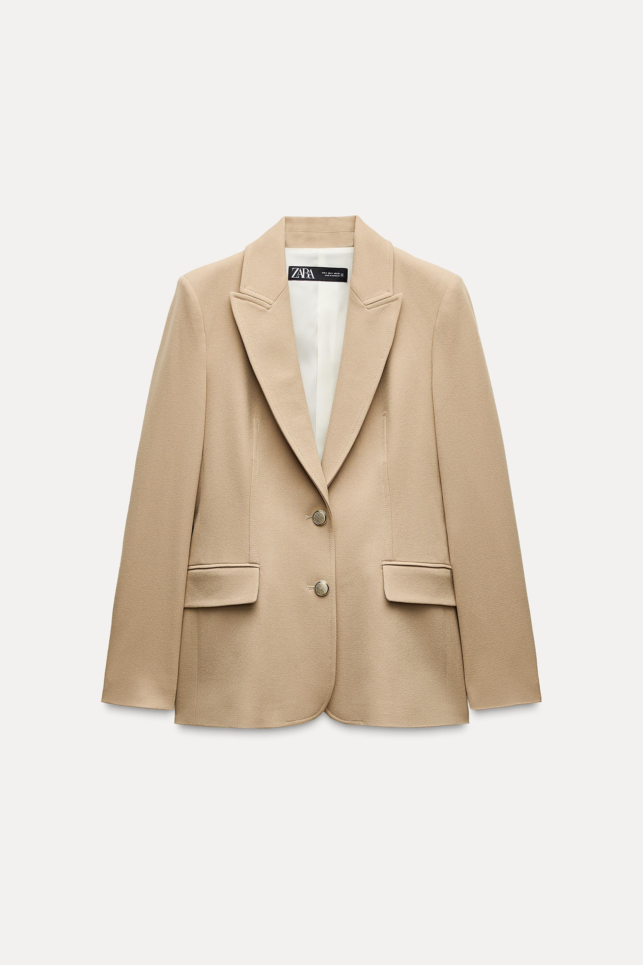 FITTED SHOULDER PAD BLAZER | Zara US