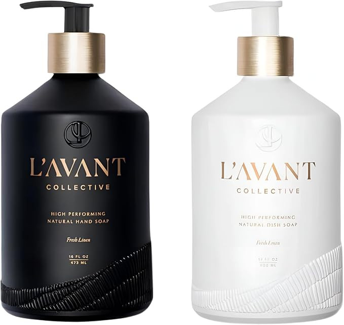 L'AVANT Collective Dish & Hand Soap Duo Fresh Linen | High Performing Formula Luxurious Ingredien... | Amazon (US)