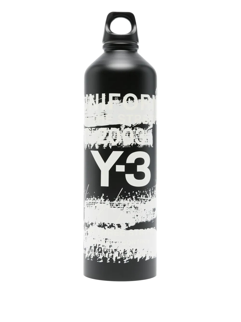 Y-3 logo-embellished Water Bottle | Black | FARFETCH EE | Farfetch Global