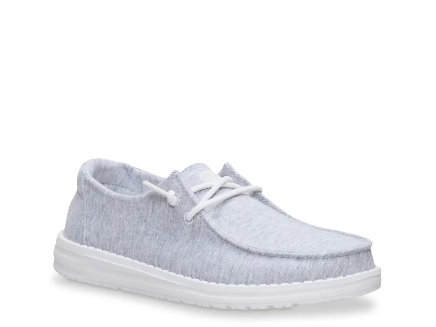 Hey Dude Wendy Stretch Jersey SlipOn | Women's | Grey | Size 10 | Slip-Ons | DSW