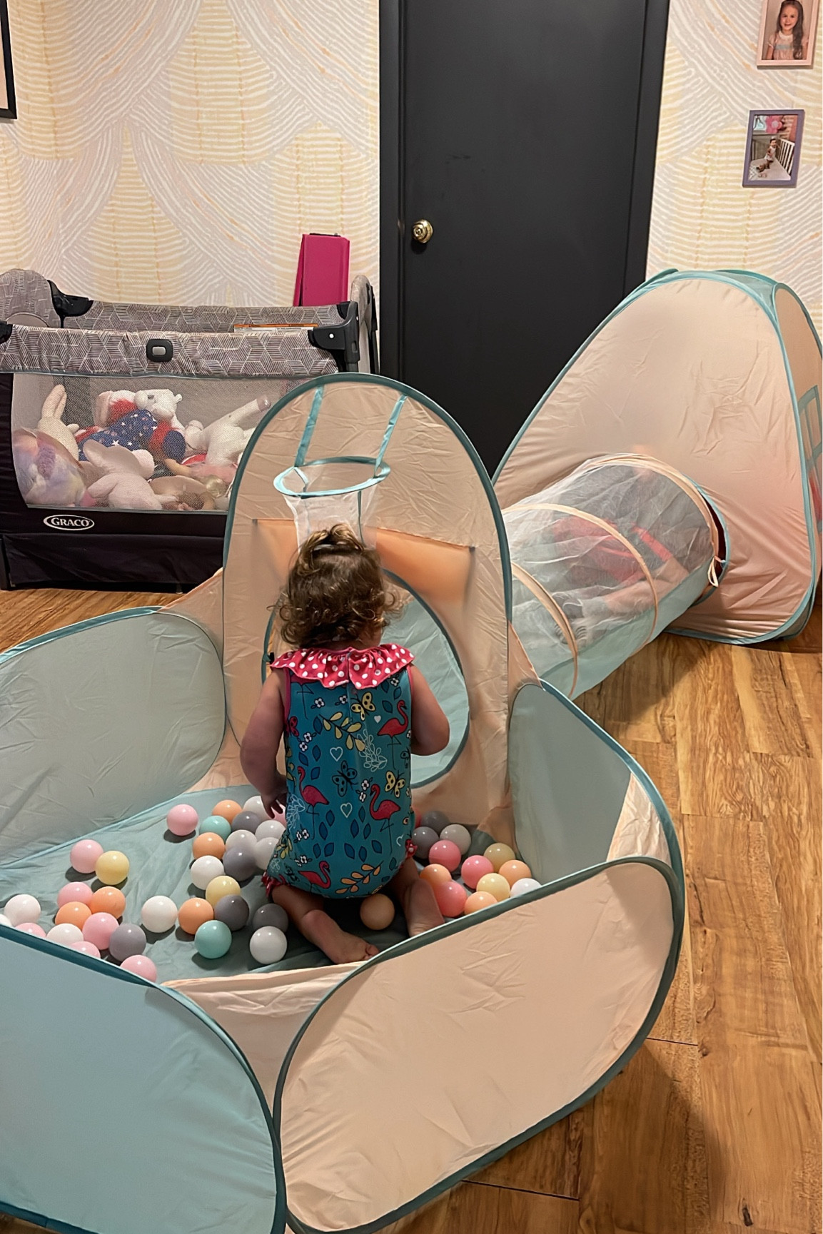 Hours of fun with this tent, tunnel, & ball pit combo

#LTKKids #LTKFamily #LTKHome