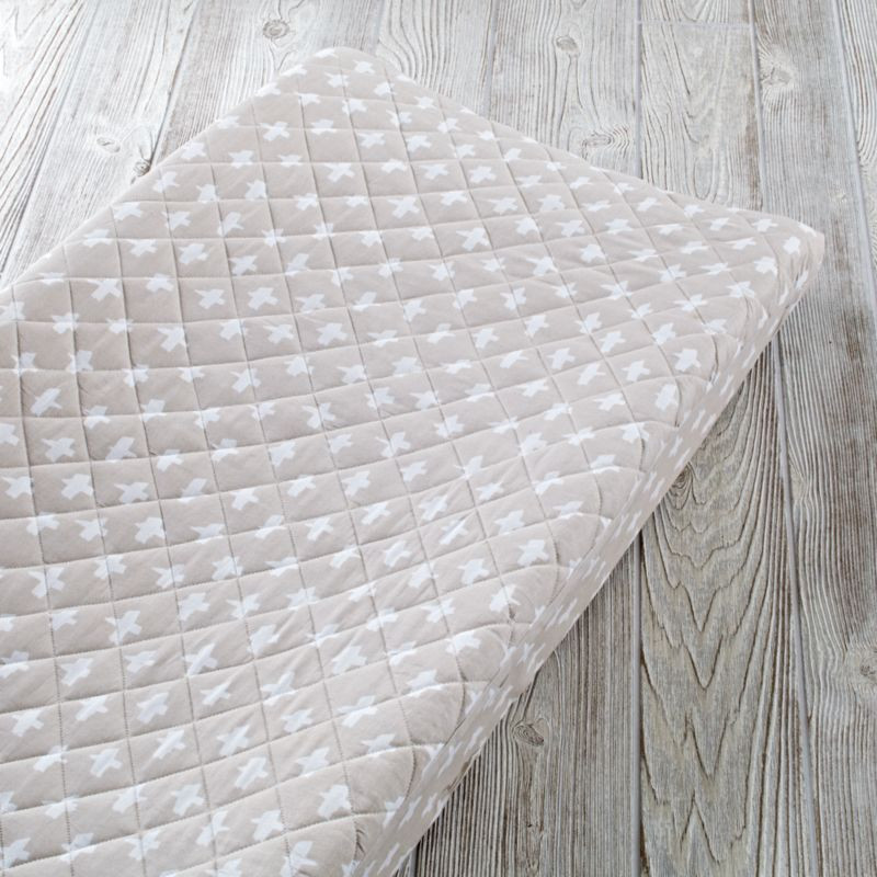 Freehand Changing Pad Cover + Reviews | Crate and Barrel | Crate & Barrel