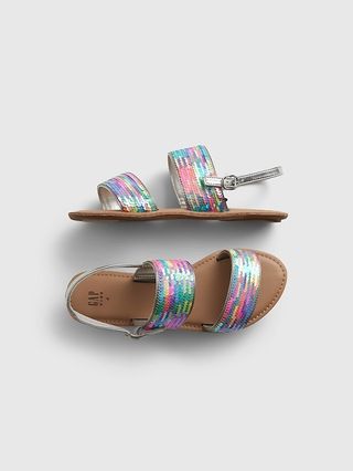 Kids Flippy Sequin Sandals | Gap (US)