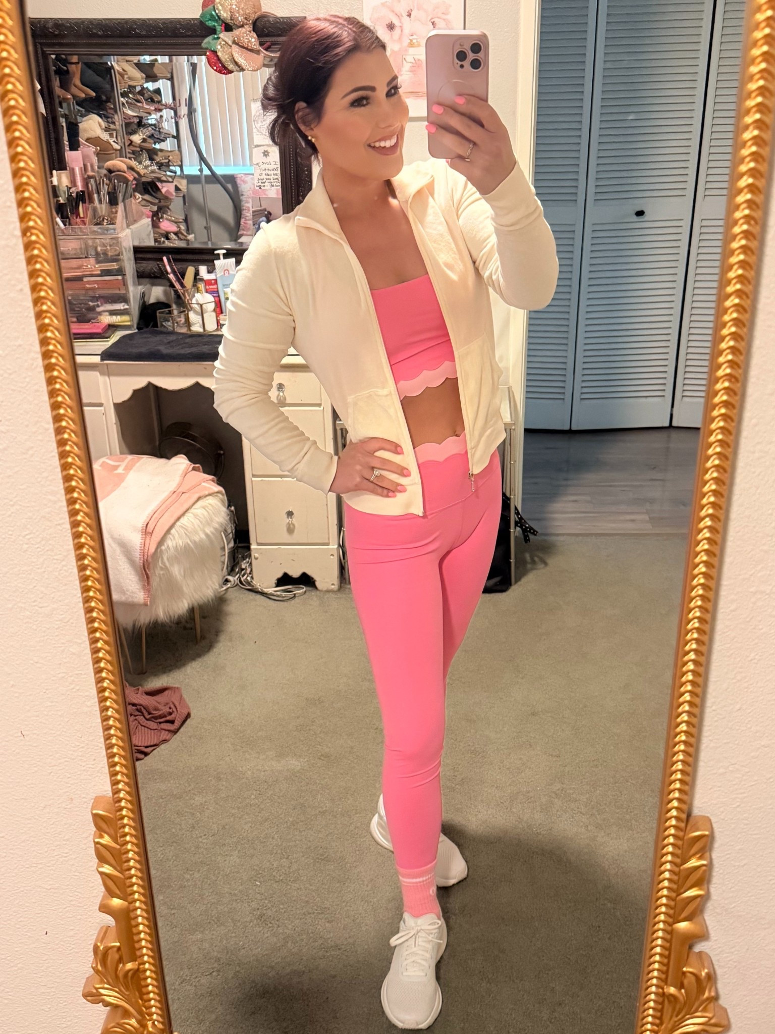 Pink Workout Set 🌸🤍

#LTKootd #LTKfitnessgoals #LTKActive