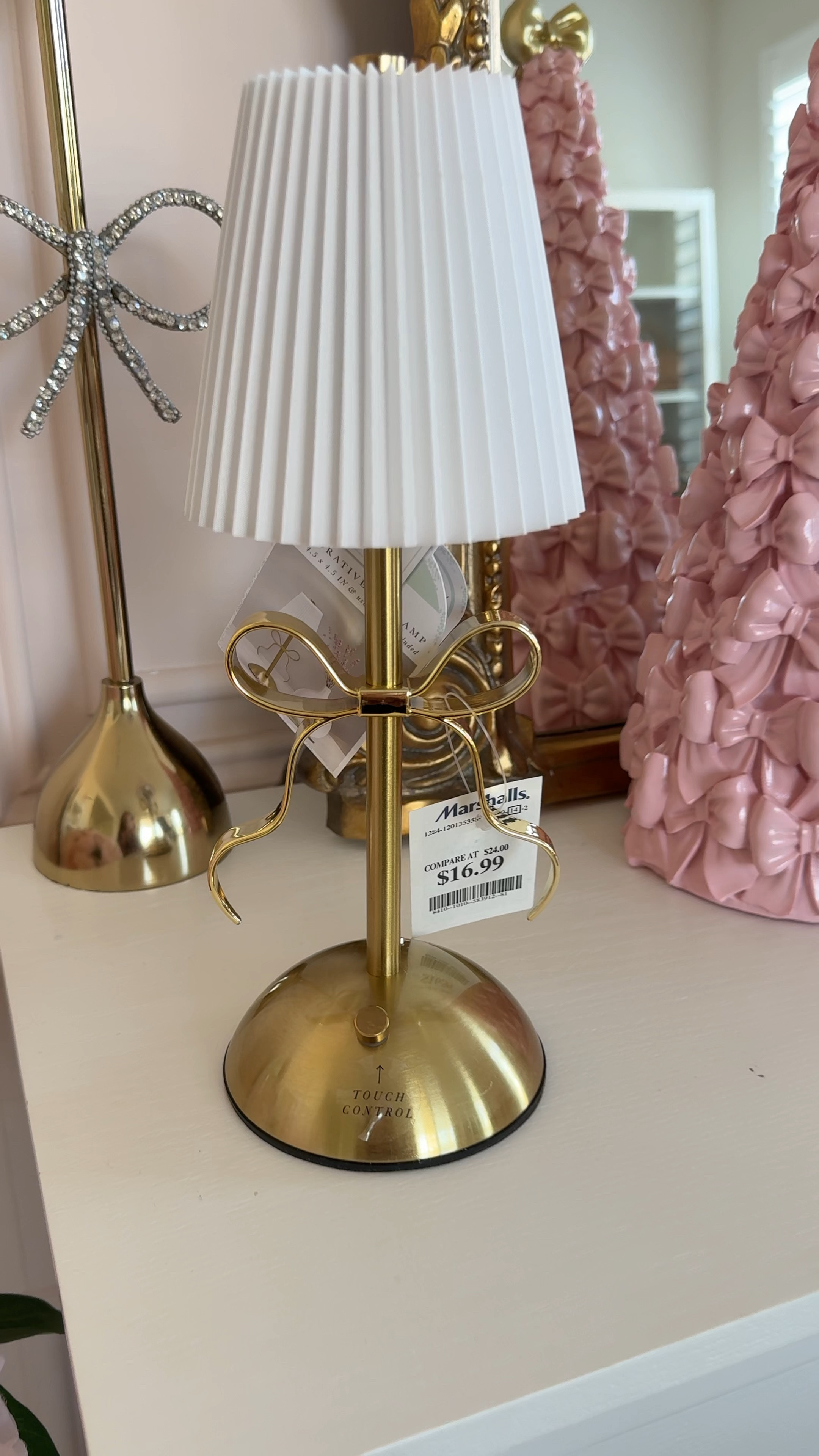 Bow mini lamp - rechargeable and so cute! 

#LTKFindsUnder50 #LTKHome #LTKWatchNow