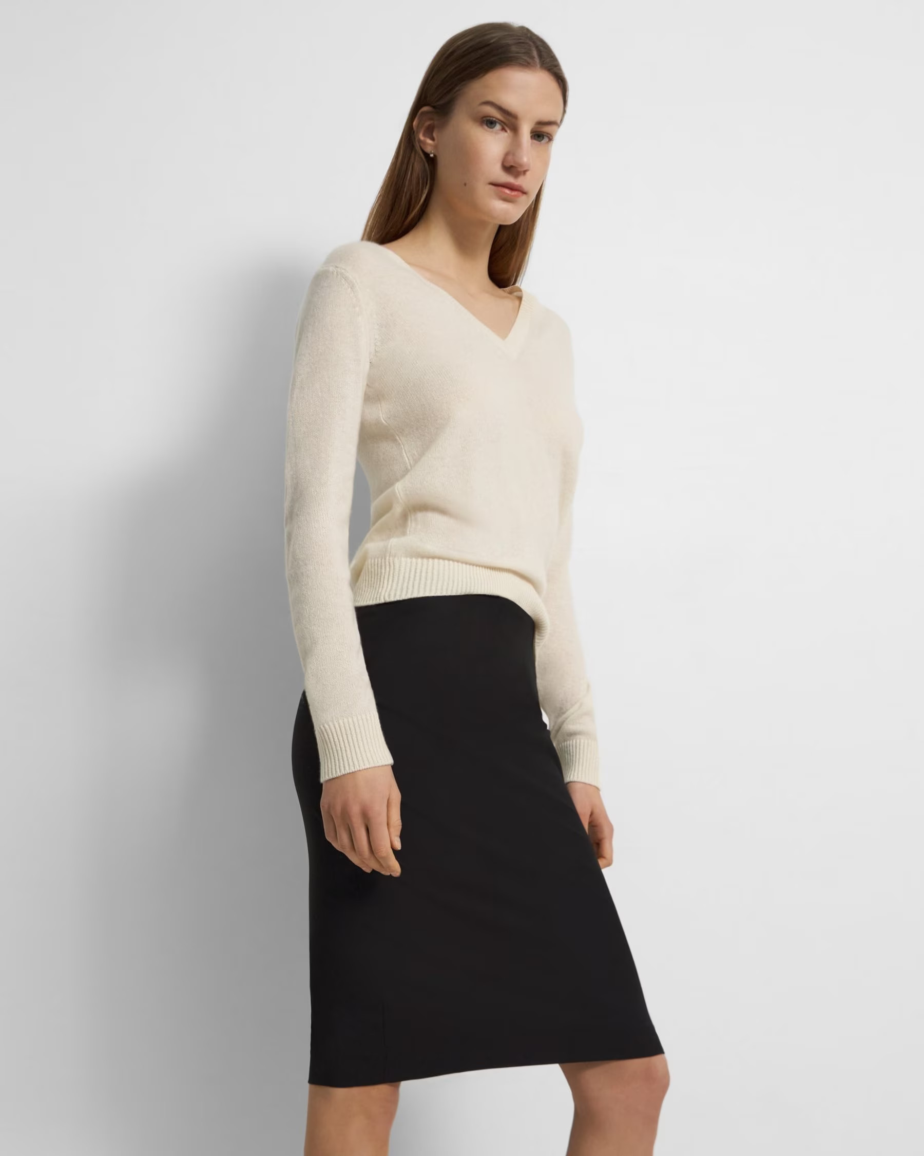 Pencil Skirt in Good Wool | Theory
