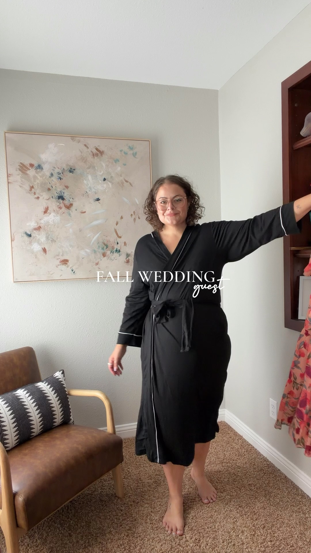 Robe 2X 
Dress 14/16 

Bust 42  //  waist 39 //  hips 50  //  5’6”

#LTKMidsize #LTKPlusSize #LTKWedding