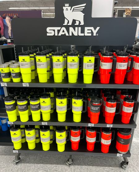 New neon Stanley tumblers! 

#LTKfindsunder50 #LTKstyletip #LTKfindsunder100