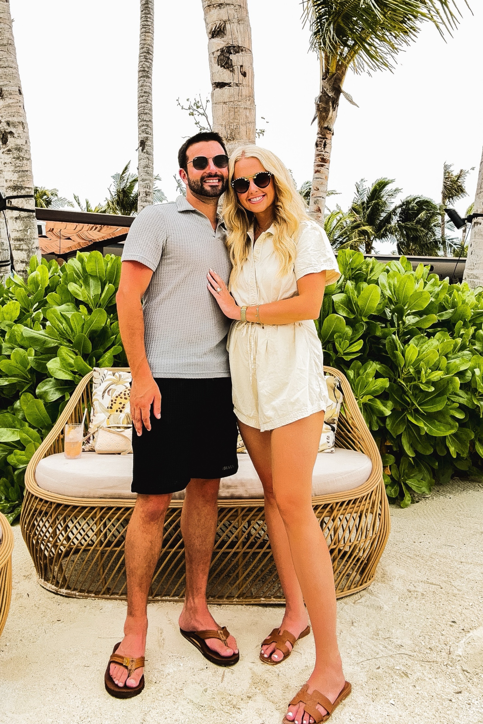 My favorite honeymoon fit is on SALE!! this rhomper is seriously so flattering and super comfy 🙌🏼🙌🏼!! I tied it in the front for a more synched look!

#LTKSeasonal #LTKsalealert #LTKfindsunder100