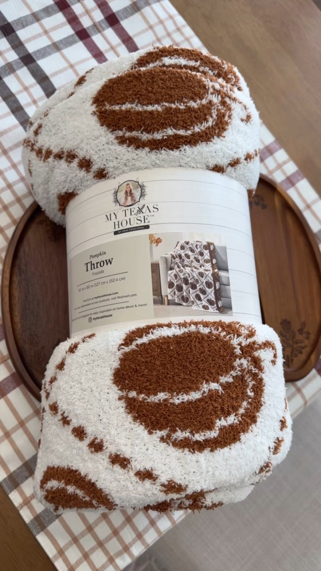 This Walmart, my Texas house blanket is gorgeous and feels very much like a barefoot dreams. This pioneer woman board in a pumpkin shape can be used on either side. So many gorgeous pieces right now!

#LTKSaleAlert #LTKSeasonal #LTKHome
