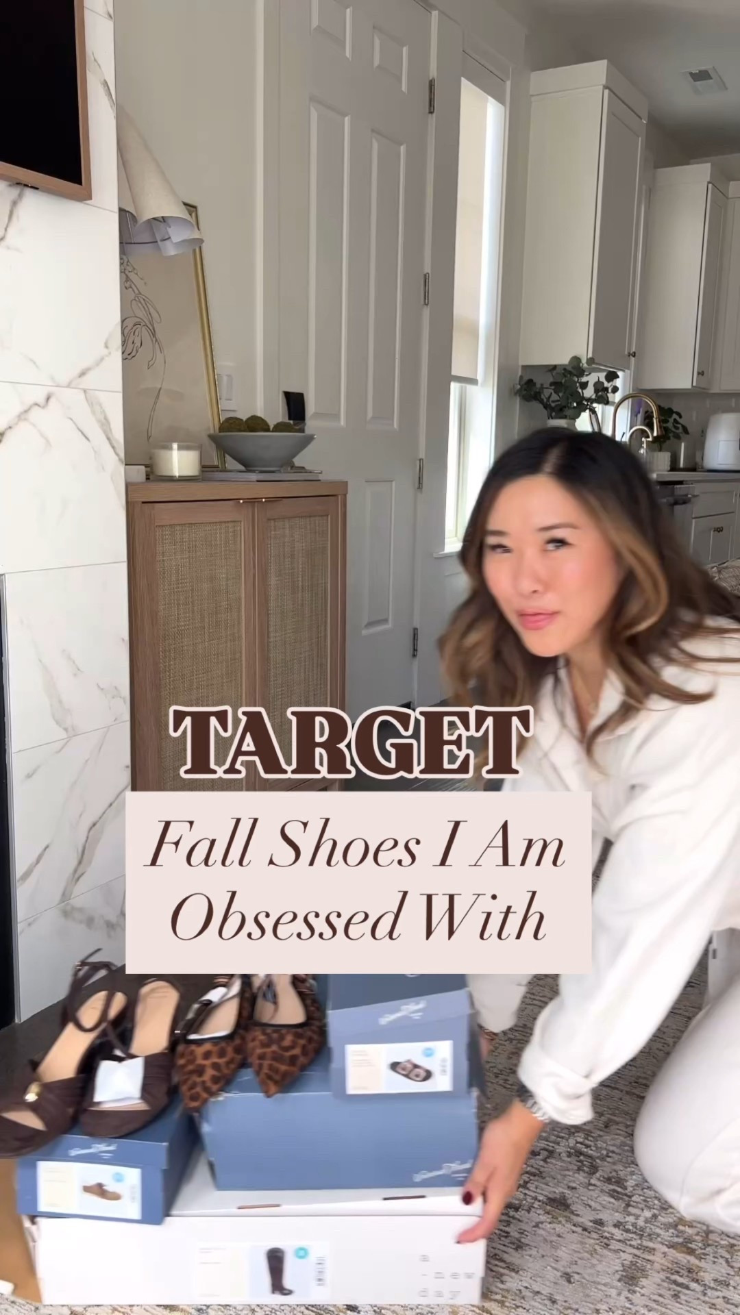 Target Fall Shoes 
Sandals // Flats // Sneakers // Boots
Pullover (looks like Aerie): Large
Barrel Leg Sweats: Medium 