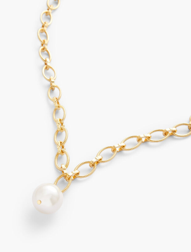 Modern Classic Link Necklace | Talbots