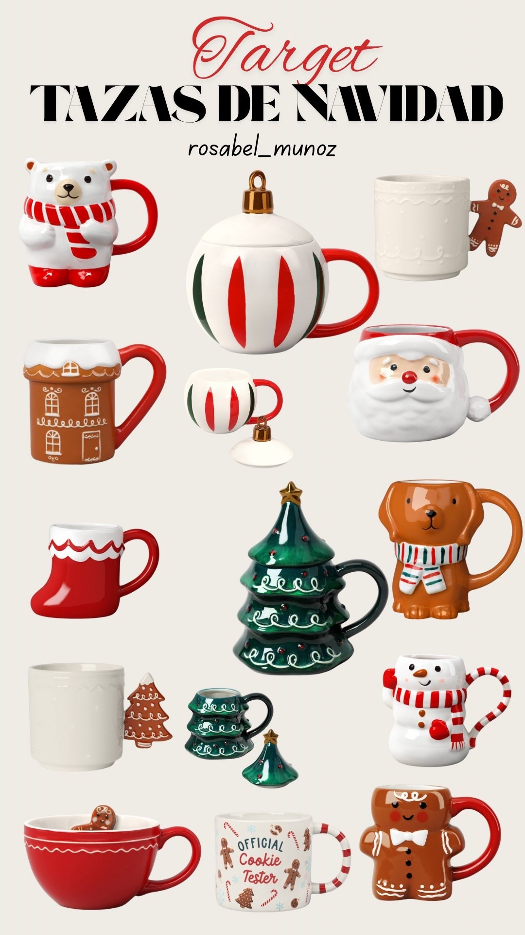 Hermosas tazas de navidad 🙌🏻🎄

#LTKSeasonal #LTKHoliday #LTKHome