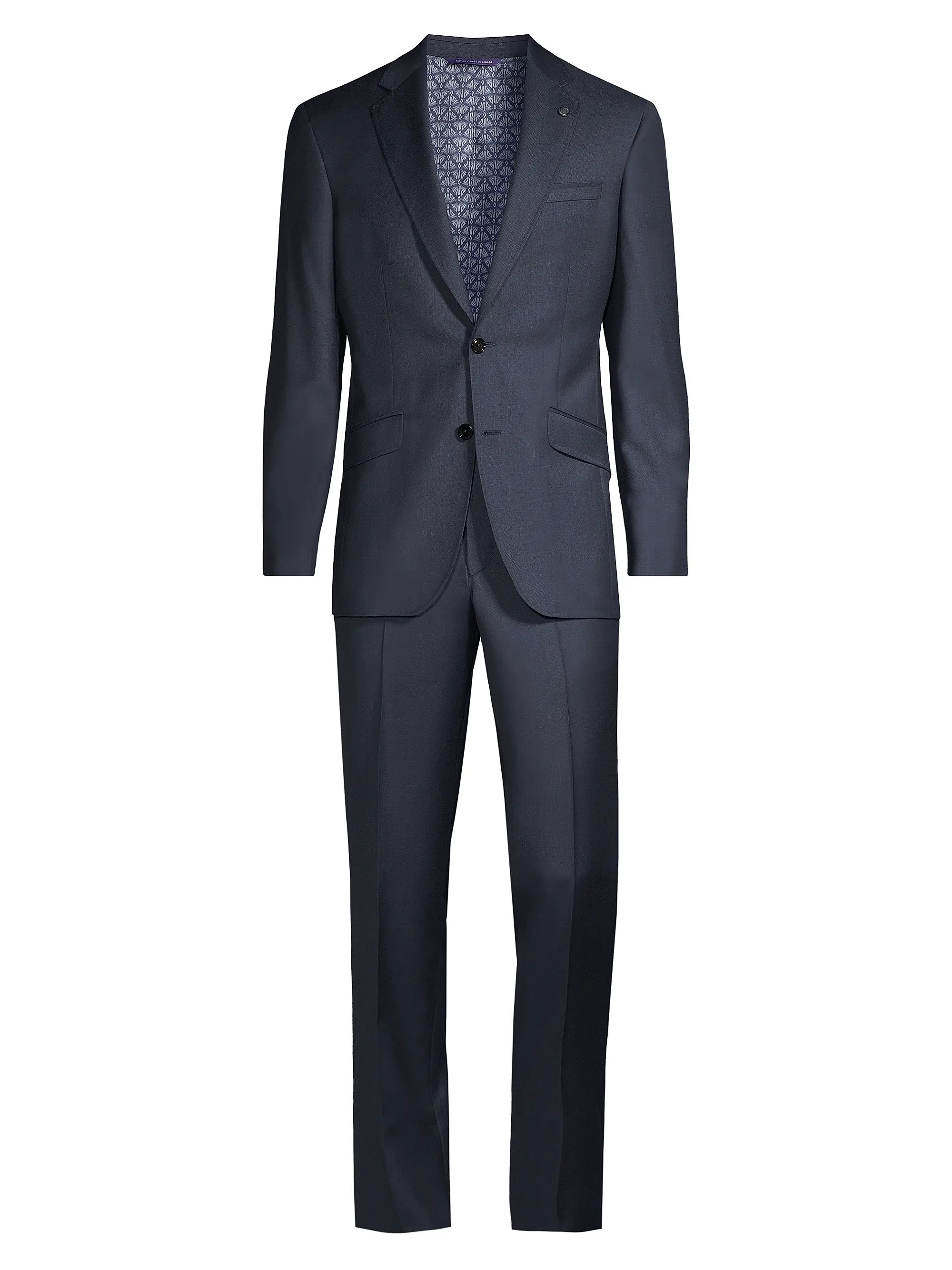 Wool Sharkskin Suit | Saks Fifth Avenue