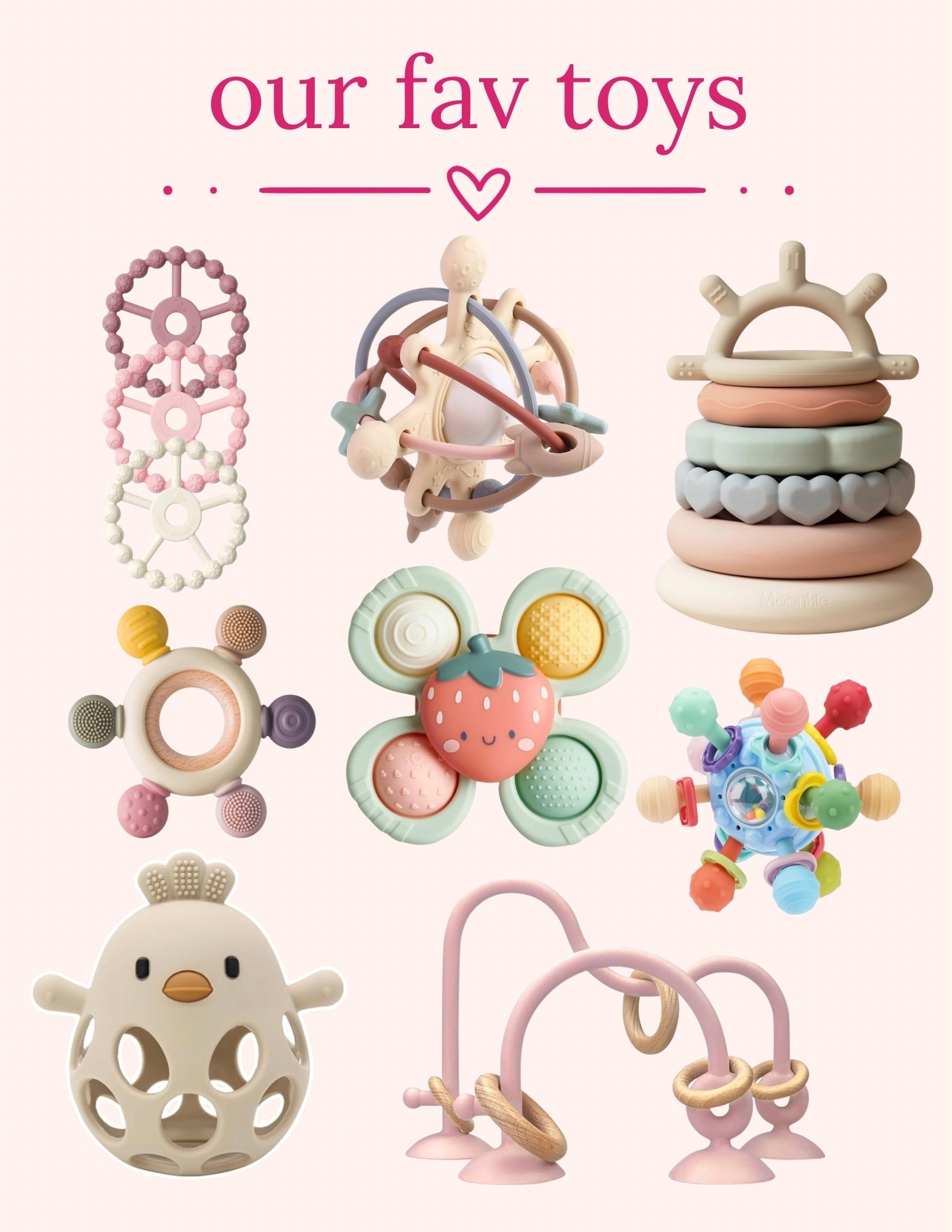 Our current fav toys at 4 months old! 🎀🤍

#LTKbaby #LTKfamily #LTKamazon

#LTKKids #LTKFamily #LTKBaby