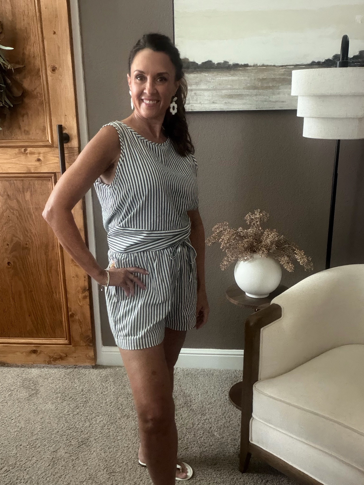 Summer outfit inspired by Amazon- travel set, effortless outfit style , shorts set

#LTKootd #LTKSeasonal #LTKmomlife