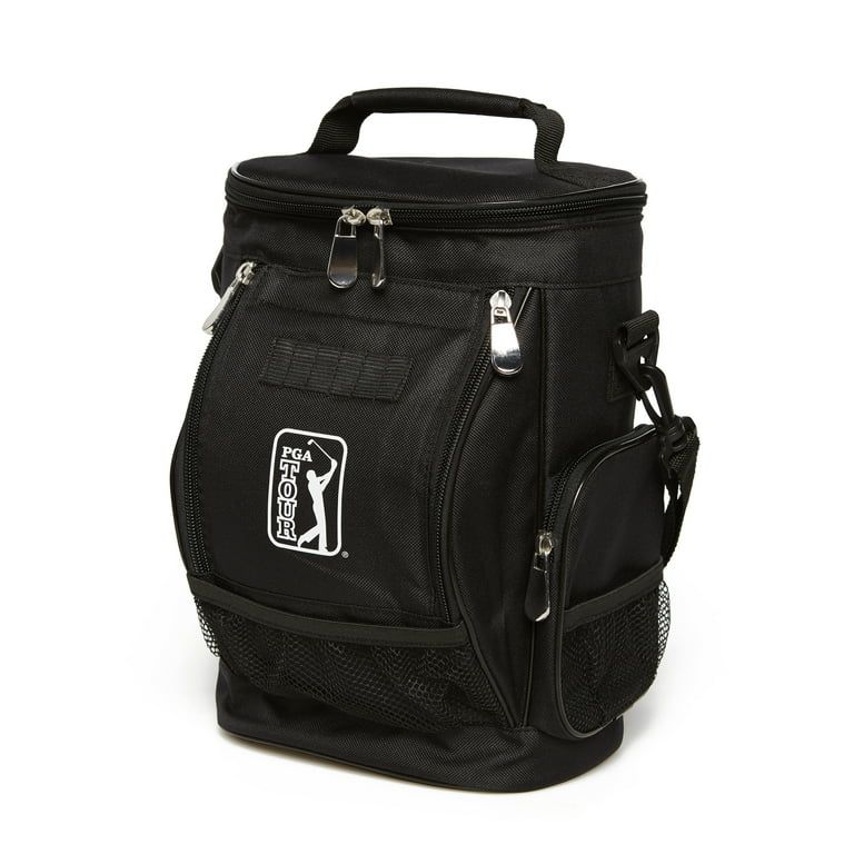 PGA TOUR 10 Can Insulated Cooler Bag, Black - Walmart.com | Walmart (US)