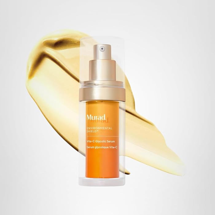 Murad Vita-C Glycolic Serum - Advanced Brightening Vitamin C and Glycolic Acid Face Serum for Improved Skin Tone and Texture - Gold-Stabilized Vitamin C for Enhanced Efficacy and Potency | Amazon (US)