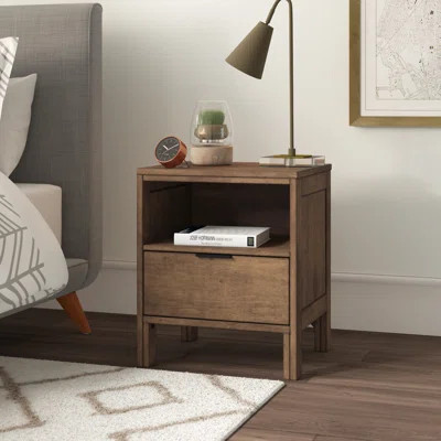 Hosier 1 Drawer Nightstand Mercury Row® | Wayfair North America