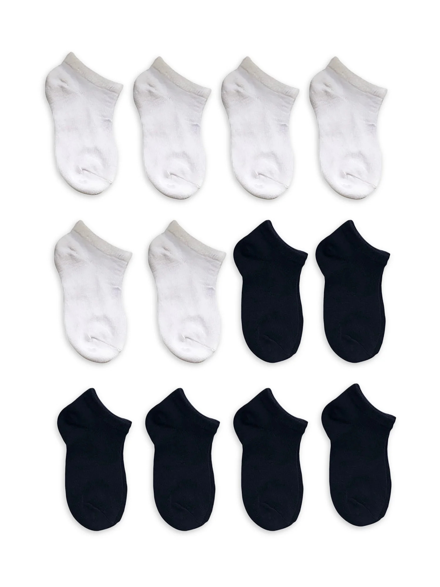 Athletic Works - Athletic Works Girls Socks, 12 Pack No Show Mesh Top, Sizes S-L - Walmart.com | Walmart (US)