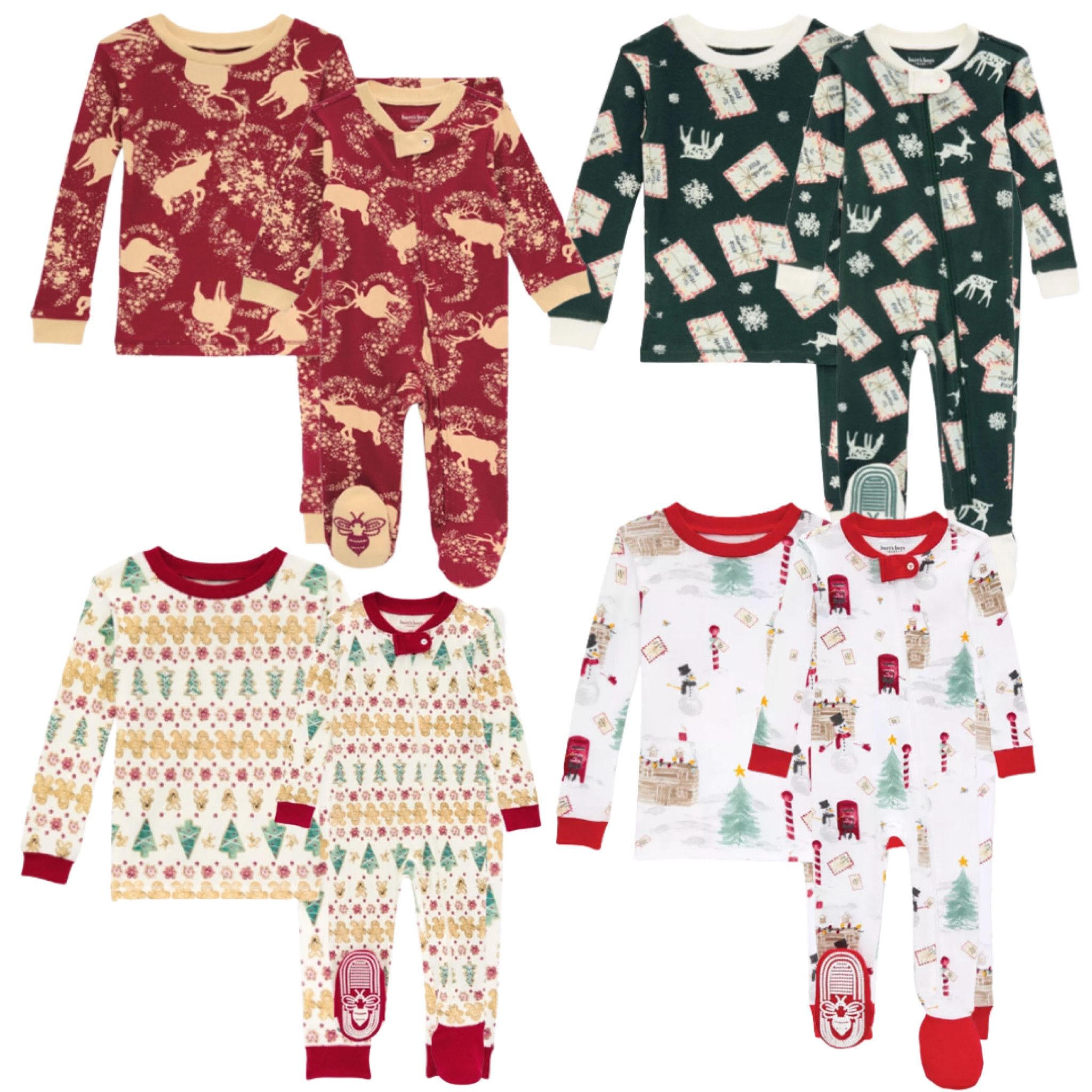 Christmas pajamas from Burt’s Bees, with sizing from newborn through adult for easy family coordinating! Sizes do sell out, so be sure to check if they’re still in stock (and don’t dally if you plan to buy!). 

#LTKHoliday #LTKbaby #LTKkids