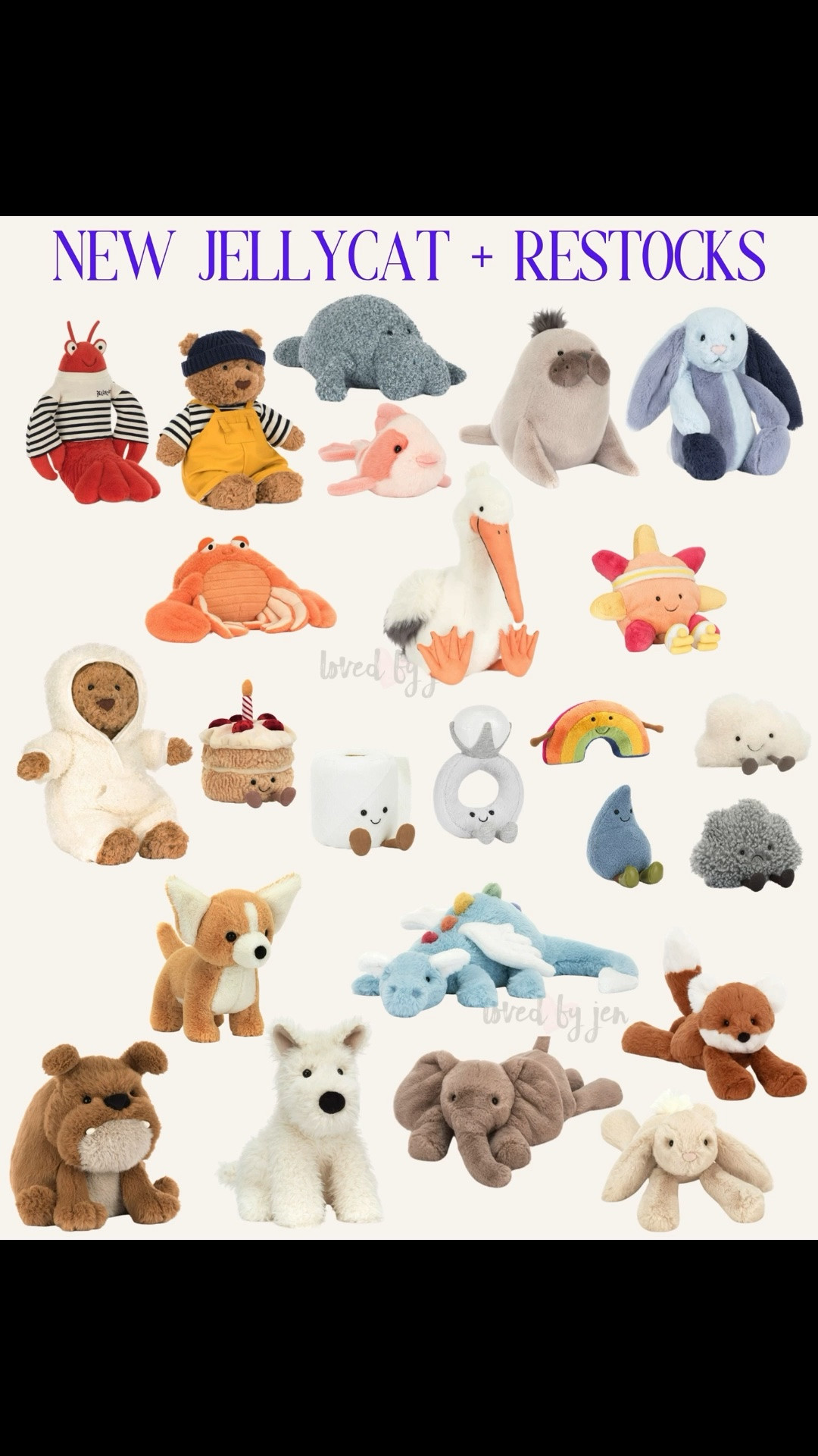 😍 New Jellycat goes live tomorrow! Early Access is currently available for Silver Rewards members and higher - for the top row only! Plus some notable restocks - def check if you’re looking for a specific jelly bc it’s way more restocks than this!

#LTKmomlife #LTKKids #LTKselfcare